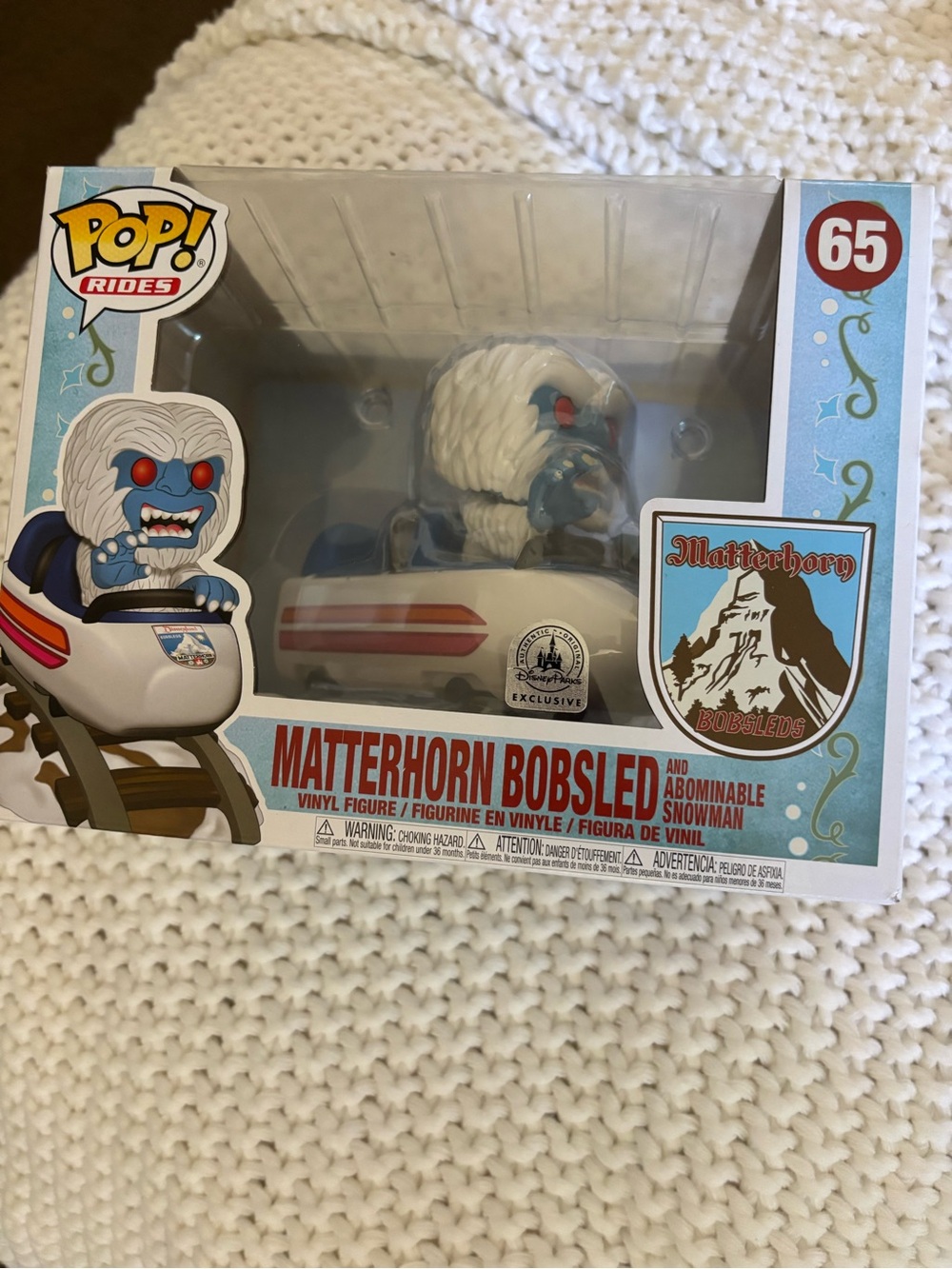 Disney Parks Matterhorn Bobsled Funko Pop
